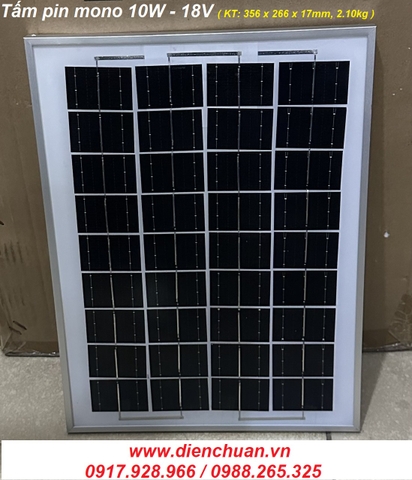 Tấm pin năng lượng mặt trời  10W-18V HAMES (HM10Wp-36M)