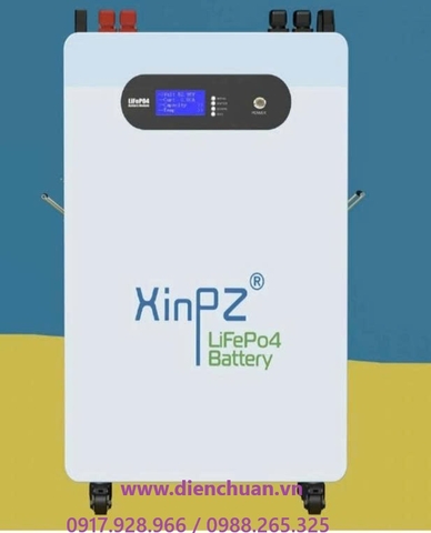 Pin lithium lưu trữ 48V 300Ah 15.36 Kwh hàng nhà máy chính hãng Xinpz
