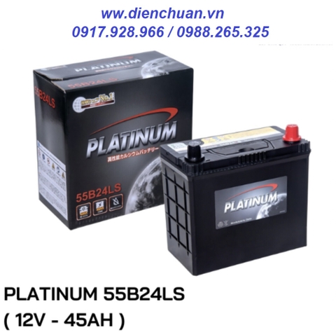 Ắc quy Platinum 55B24LS ( 12V 45Ah)