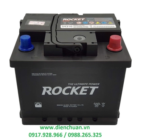 Ắc quy Rocket 12V 43Ah ( SMF54316)