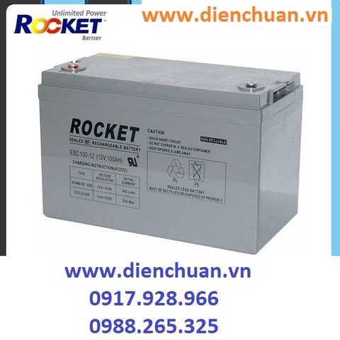 Ắc quy Rocket ES100-12 (12V 100AH )