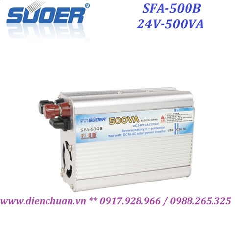 Kích điện Suoer 500VA 24V SFA-500B