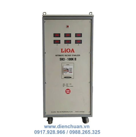 Ổn áp Lioa 100KVA 3 pha SH3-100KII ( dải điện áp 260V-430V)