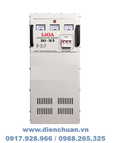Ổn áp LiOA 3KVA 3 pha ( SH3-3KII 3 KVA )