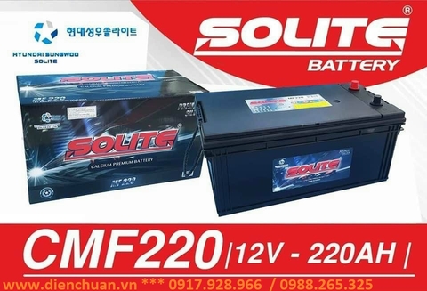 Ắc quy Solite 12V 220ah ( CMF220) 