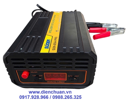 Máy sạc bình ắc quy tự động 12V/24V-200Ah Suoer Son-20A Pro