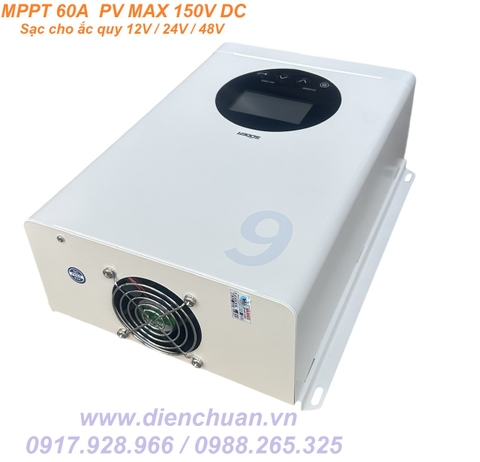 Bộ điều khiển sạc năng lượng mặt trời MPPT 60A Suoer ST-MP60
