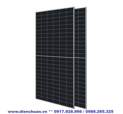 Tấm pin năng lượng mặt trời AE Solar 580Wp 2 Mặt Kính