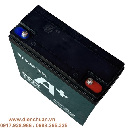 Ắc quy TIANNENG A+ 12V-20.3AH 6-DZF-20.3/  Ắc quy Thiên Năng 12V-20.3Ah hàng nội địa số 1 Trung Quốc