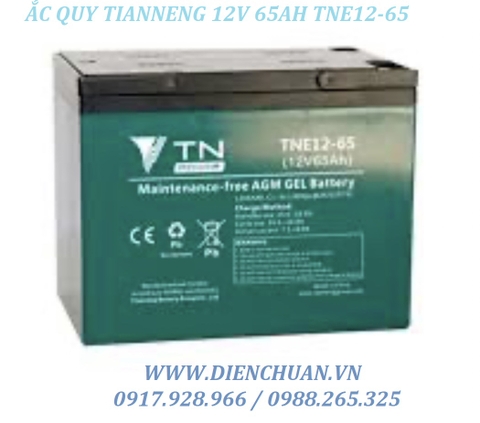 Ắc quy TIANNENG TNE12-65 (12V-65Ah)