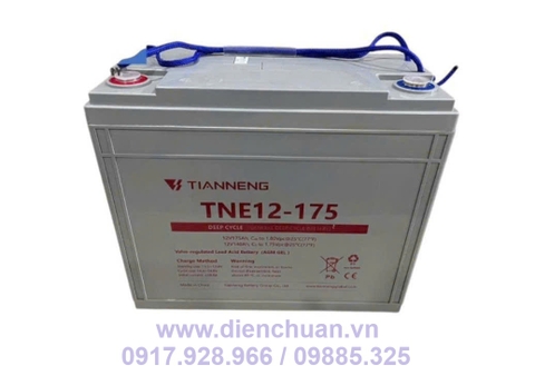 Ắc quy Tianneng TNE12-175 (12V-175AH ) / Ắc quy viễn thông xả sâu Thiên Năng 12V-175ah