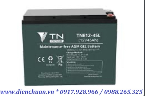 Ắc quy Tianneng 12V-45Ah TNE12-45L / Tianneng TNE12-45L Deep Cycle