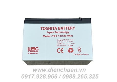 Ắc quy TOSHITA 12V-9Ah TB 9-12