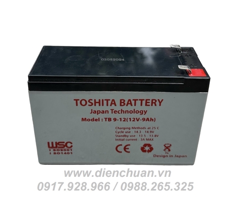 Ắc quy TOSHITA 12V-9Ah TB 9-12