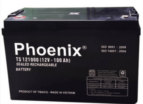 Ắc quy Phoenix 12V-100Ah TS121000