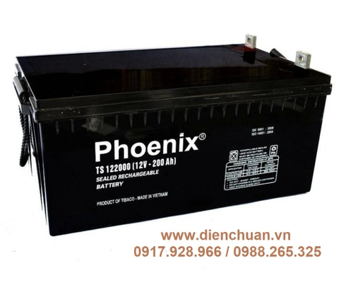 Ắc quy Phoenix 12V-200Ah TS122000