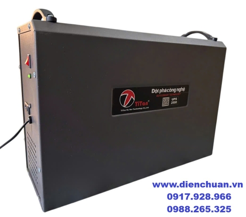 Lưu điện cửa cuốn công suất lớn 1500W TITAN UPS 2500