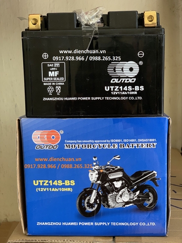 Ắc quy xe máy Honda SH 300i /SH350i UTZ14S ( 12V 11Ah)