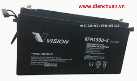 Ắc quy Vision 6FM150D-X (12V 150Ah)