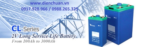 Ắc Quy Vision CL150 (2V-150Ah)