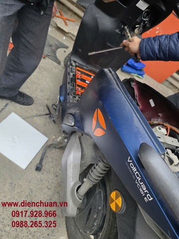 Ắc quy xe máy điện YADEA Voltguard bộ 6 bình 72V-38Ah /Ắc quy Yamato 38Ah