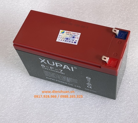 Ắc quy XUPAI 12V 7Ah ( 6-F-7 )