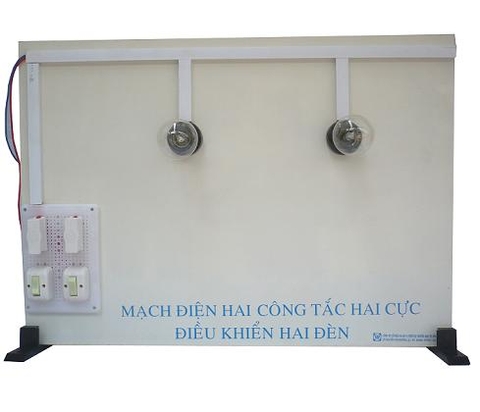 Bảng Mạch Điện 2 Công Tắc 2 Cực ĐK 2 Đèn