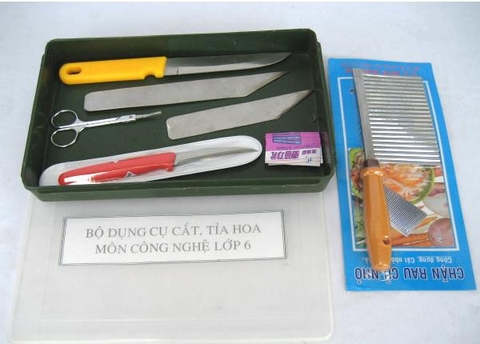 Bộ DC Tỉa Hoa, Trang Trí Món Ăn