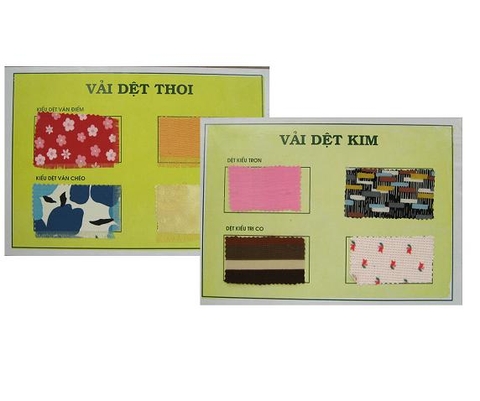 Hộp Mẫu Các Loại Vải Sợi
