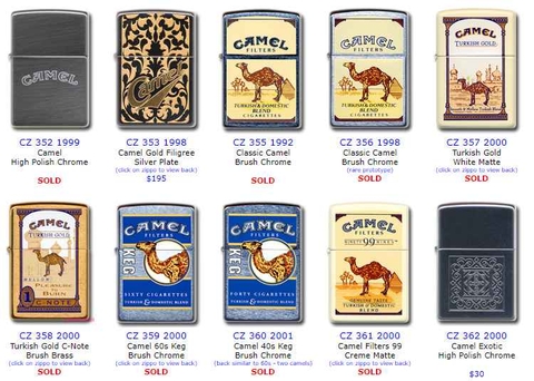 zippo camel