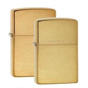Zippo đồng nguyên khối 2 zippo đồng xước