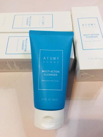Sữa rửa mặt cho nam - Atomy Home Multi Action Cleanser