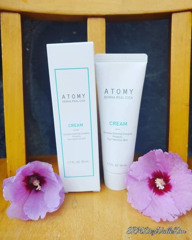 Kem dưỡng phục hồi cho da nhạy cảm - Atomy Derma Real Cica Cream