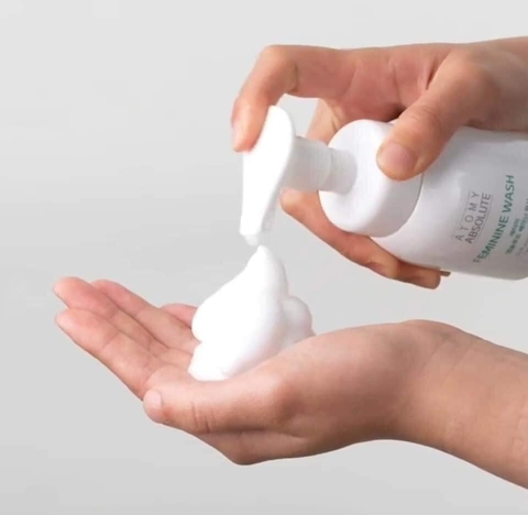 Dung dịch vệ sinh thảo mộc tạo bọt - Atomy absolute femimine wash 160ml