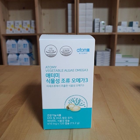 Omega từ rong biển cho người ăn chay - Atomy Vegatable Algae Omega 3