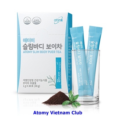 Trà giảm cân Phổ Nhĩ - Atomy Slim Body Puer