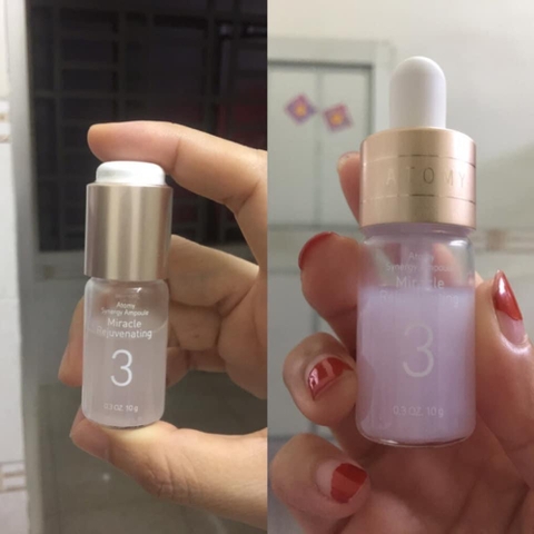 Tế bào gốc trẻ hóa da thần kỳ với Rejuvenating - Atomy Synergy Ampoule Miracle Rejuvenating Set