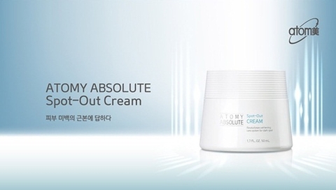 Kem dưỡng làm trắng da, trị sạm nám da chuyên sâu - Atomy Absolute Spot-Out Cream