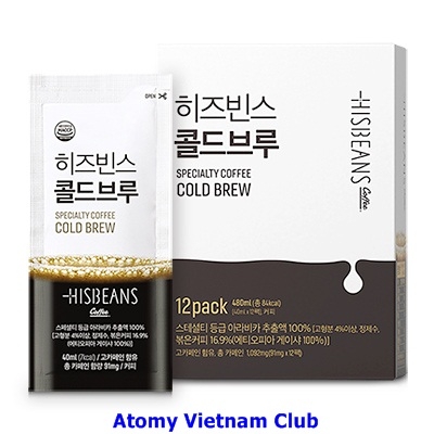 Atomy Secialty Coffee Cold Brew – Café Gesha của Atomy