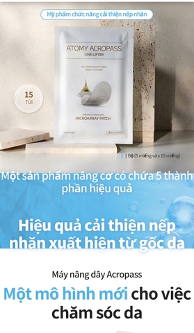 Miếng dán vi phân chứa kim tiêm siêu nhỏ Microarray cung cấp chất làm ...