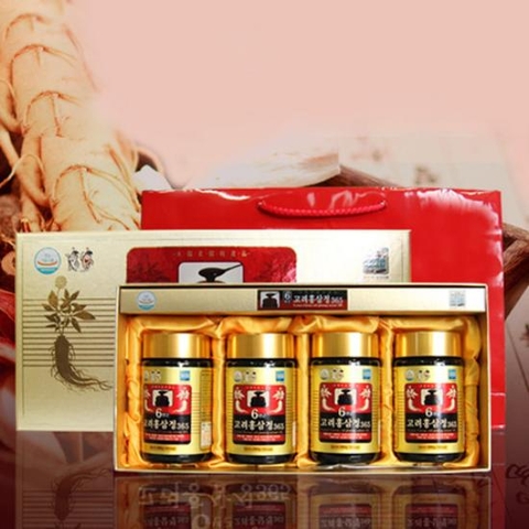 1 lọ Cao hồng sâm Goryeo 6 năm tuổi - Goryeo Red Ginseng Tablet 365