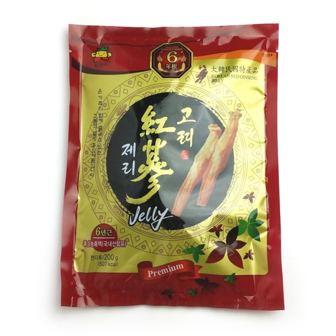 Kẹo dẻo hồng sâm 6 năm tuổi - Hwanwoong Korean Red Ginseng Jelly