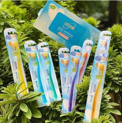 Bàn chải đánh răng cho đầu nhỏ - Atomy's Toothbrush Compact (hộp)