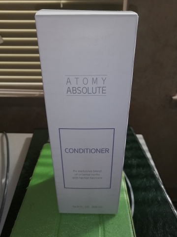 Dầu xả phục hồi tóc hư tổn và gãy rụng từ thảo dược Cao Cấp 500ml - Atomy Absolute Conditioner - 애터미 앱솔루트 샴푸 - Атоми Абсолют Кондиционер