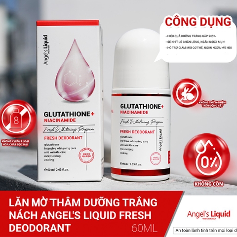 Lăn khử mùi, làm trắng và giảm nếp nhăn Angel's Liquid