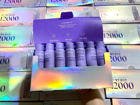 Collagen trẻ hóa da hàm lượng cao, trọng lượng phân tử thấp  - Mega velvet collagen 12000