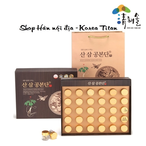 Nhân sâm rừng hoang dã:  Món quà báo hiếu cho cha mẹ - Wild Ginseng Gong Bon Dan