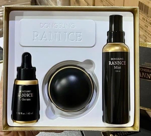 Set trị nám da Dongsung Rannce Premium Skin Care 3 Set