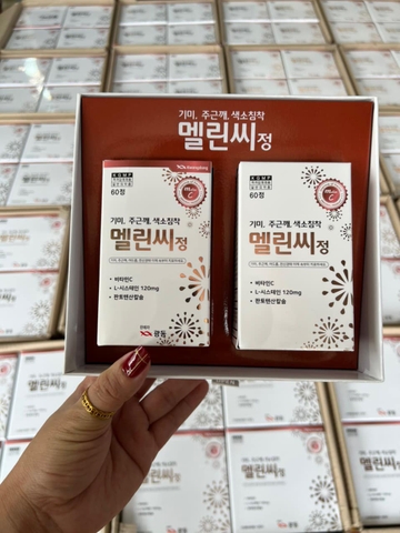 Viên Uống Mờ Nám Tàn Nhang Melin-C Kwangdong Hàn Quốc Hộp 120 Viên