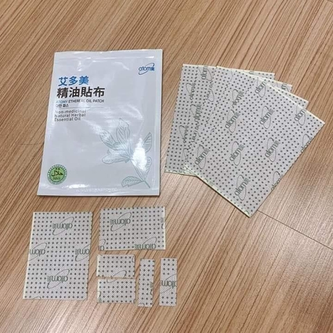 Miếng dán giảm đau chiết xuất tinh dầu lộc đề, đau cơ, mỏi vai gáy, bắp chân nhanh chóng và lâu dài, an toàn không gây kích ứng - atomy Ethereal oil patch (1 gói lẻ x 5 miếng) - Atomy Ethereal Oil Patch - 애터미 에테리얼 오일 패치 - Atomy Эфирное масло-патч